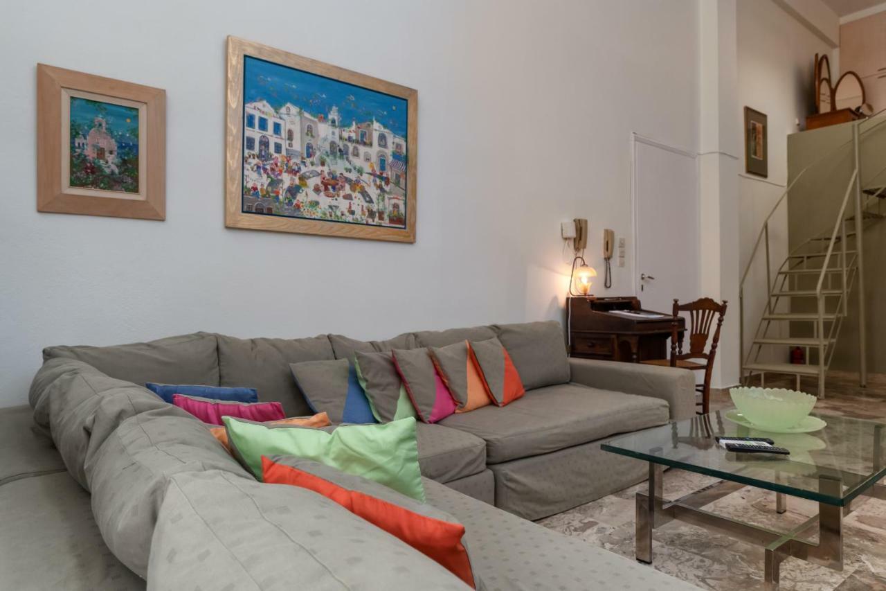 Acropolis Koukaki Loft Private Garden Appartement Athènes