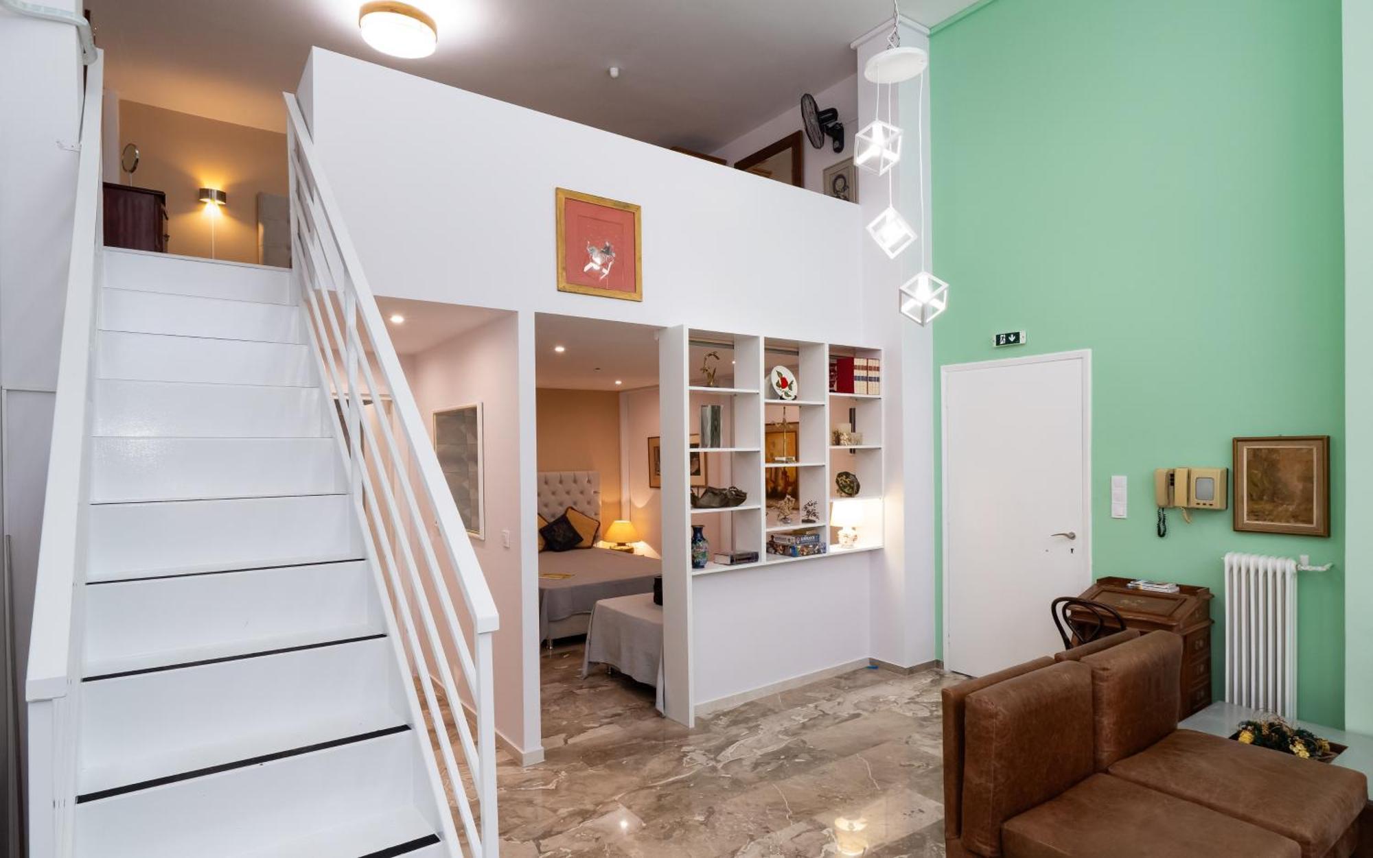 Acropolis Koukaki Loft Private Garden * Athene